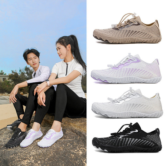 Damen Aqua-Laufschuhe mit rutschfester Sohle und atmungsaktivem Design EB