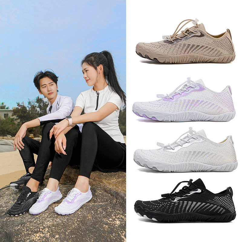 Damen wasserdichte Freizeitschuhe mit flexiblem Design und rutschfester Sohle EB