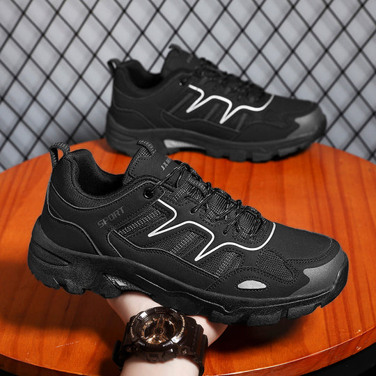 Herren Sportliche Sneaker mit rutschfester Sohle und atmungsaktivem Obermaterial EB