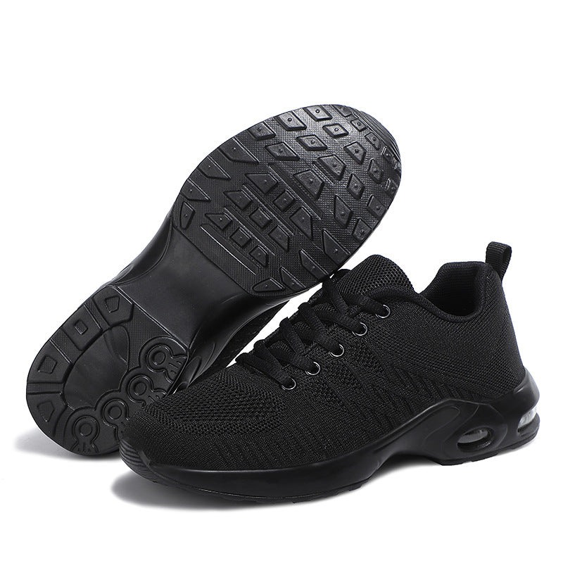 Damen Sportliche Lightweight Sneakers mit atmungsaktiver Mesh-Oberfläche und dämpfender Sohle EB