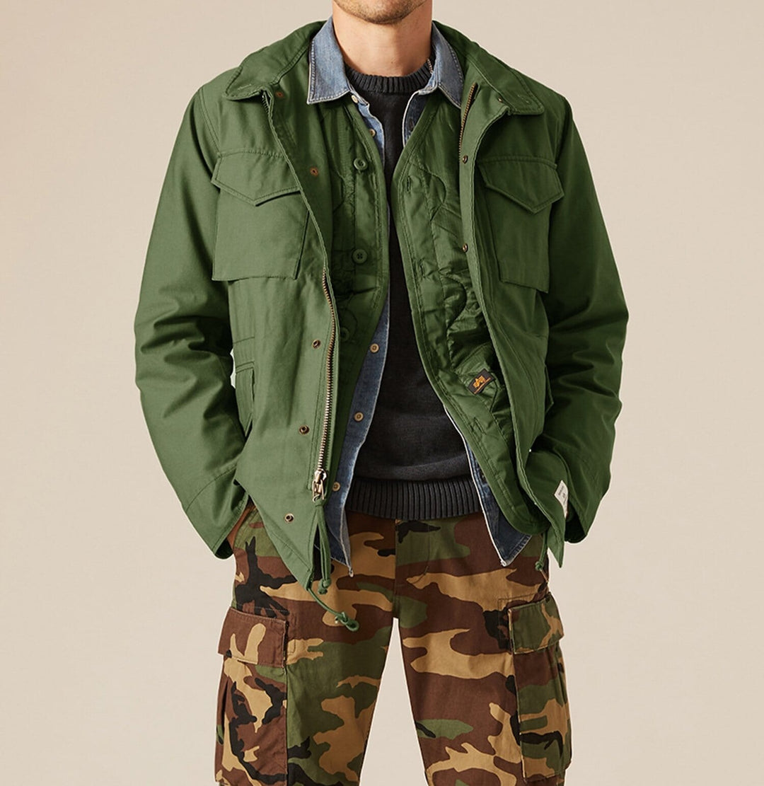 Herren funktionale Outdoorjacke mit praktischen Taschen EB