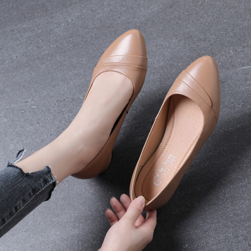 Damen Elegante und bequeme Pumps mit niedrigem Blockabsatz EB