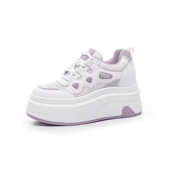 Damen Plateausneakers mit trendigem Design und komfortabler Dämpfung EB