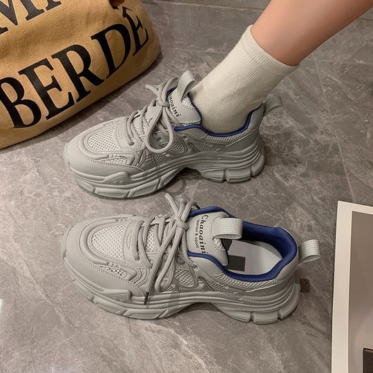 Damen Sportliche Sneaker mit innovativer Dämpfungstechnologie und atmungsaktiver Oberflächenstruktur EB