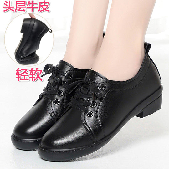 Damen Komfortable Schnürschuhe mit modischem Design und praktischem Blockabsatz EB