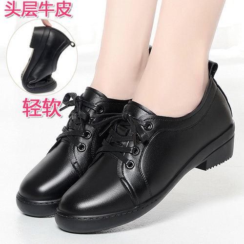 Damen Komfortable Schnürschuhe mit modischem Design und praktischem Blockabsatz EB