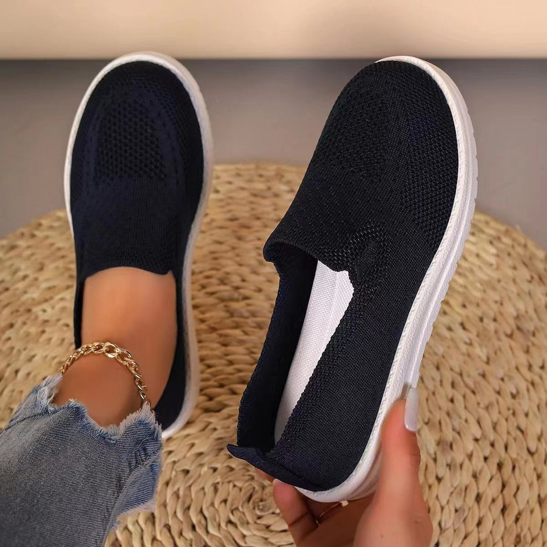 Damen bequeme Sneaker mit atmungsaktivem Design EB
