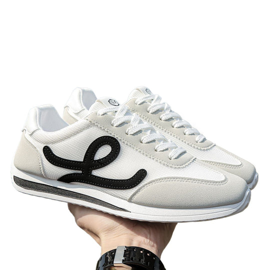 Damen Sportliche Freizeitsneaker mit atmungsaktiver Mesh-Oberfläche und dämpfendem Komfort EB