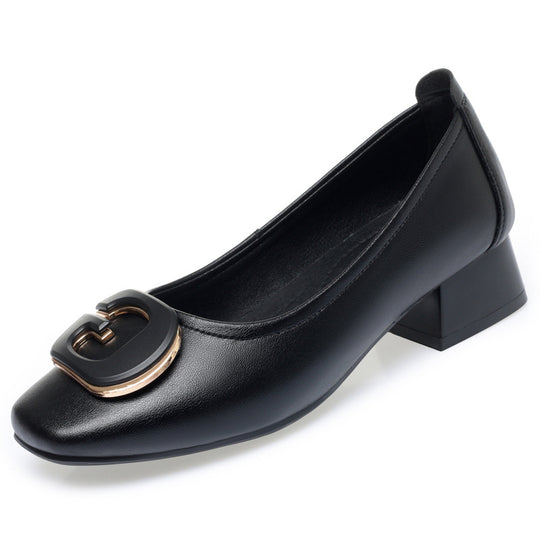 Damen Elegante und bequeme Ballerinas mit modischem Schmuckdetail EB