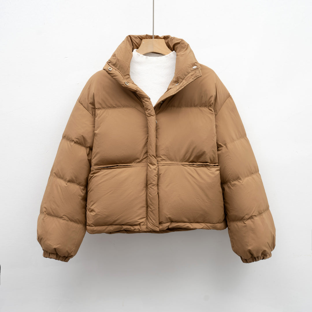 Damen Kompakte Winterjacke mit voluminösem Schnitt EB