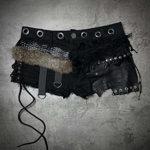 Damen Modische Shorts mit einzigartigen Details EB