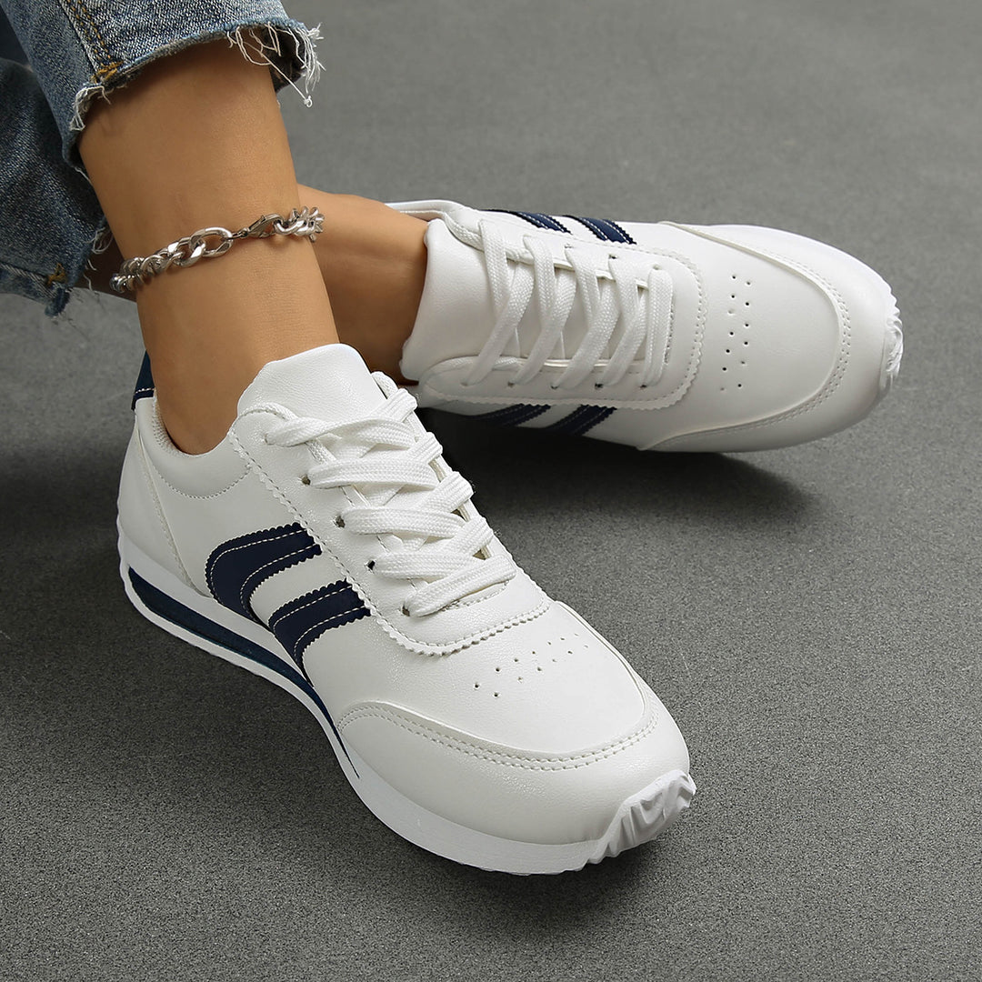 Damen Sportliche Freizeitsneaker mit atmungsaktivem Obermaterial EB