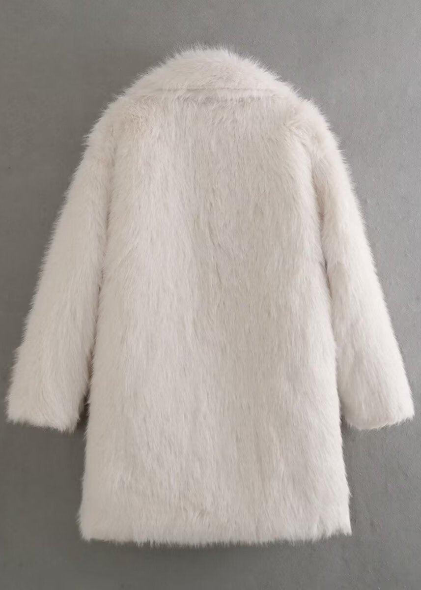 EB | Elegante Damen Winterjacke mit Weichem Kunstpelz