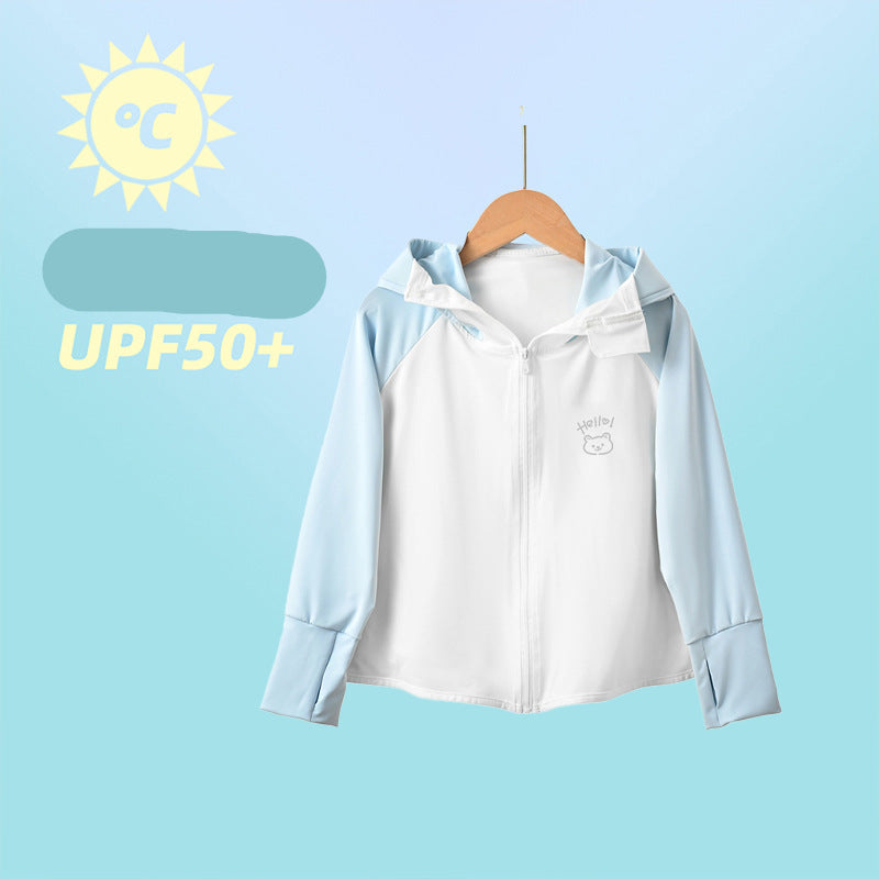 Damen leichte UV-Schutzjacke mit Kapuze EB
