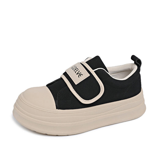 Damen Slip-On Sneakers mit praktischen Klettverschlüssen und komfortabler Sohle EB