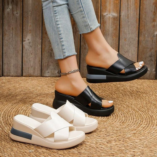 Damen Komfortable Riemensandalen mit modischem Design EB