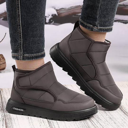 Damen Isolierte Winter-Stiefel mit rutschfester Sohle und kuscheligem Innenfutter EB
