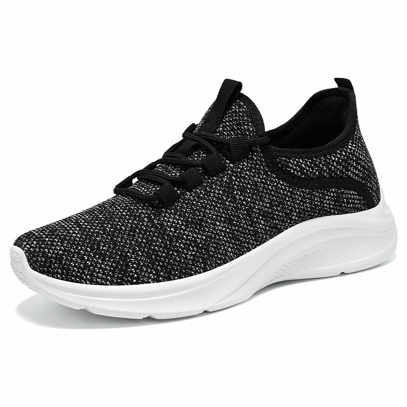 Damen Sportliche Strick-Sneaker mit elastischem Anpassungsprofil EB
