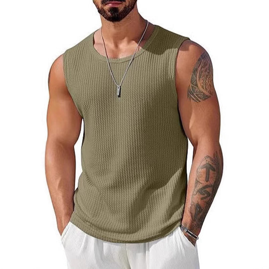 Herren Sportliches Tanktop mit atmungsaktiver Wabenstruktur EB