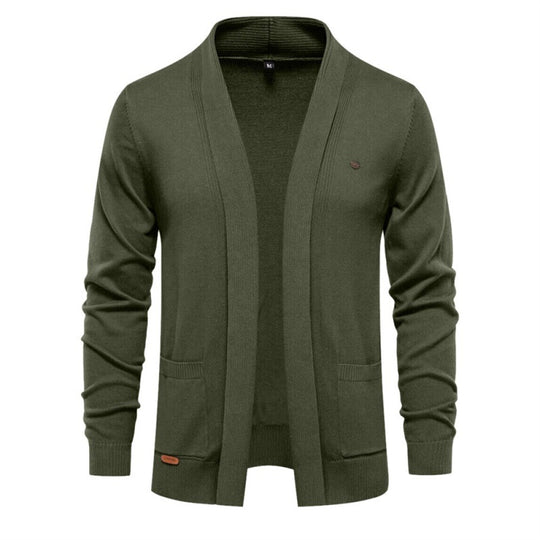 Herren lässiger V-Ausschnitt Cardiagan EB
