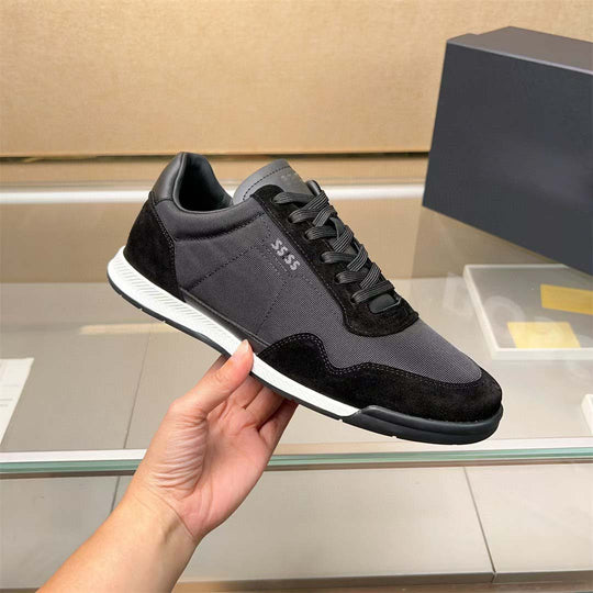 Damen Sneakers mit hochwertiger Textilstruktur und modischem Akzent EB