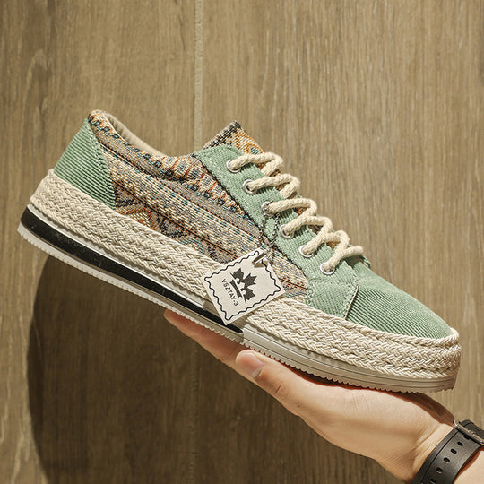 Damen modische Sneakers mit Riemensohle von EB