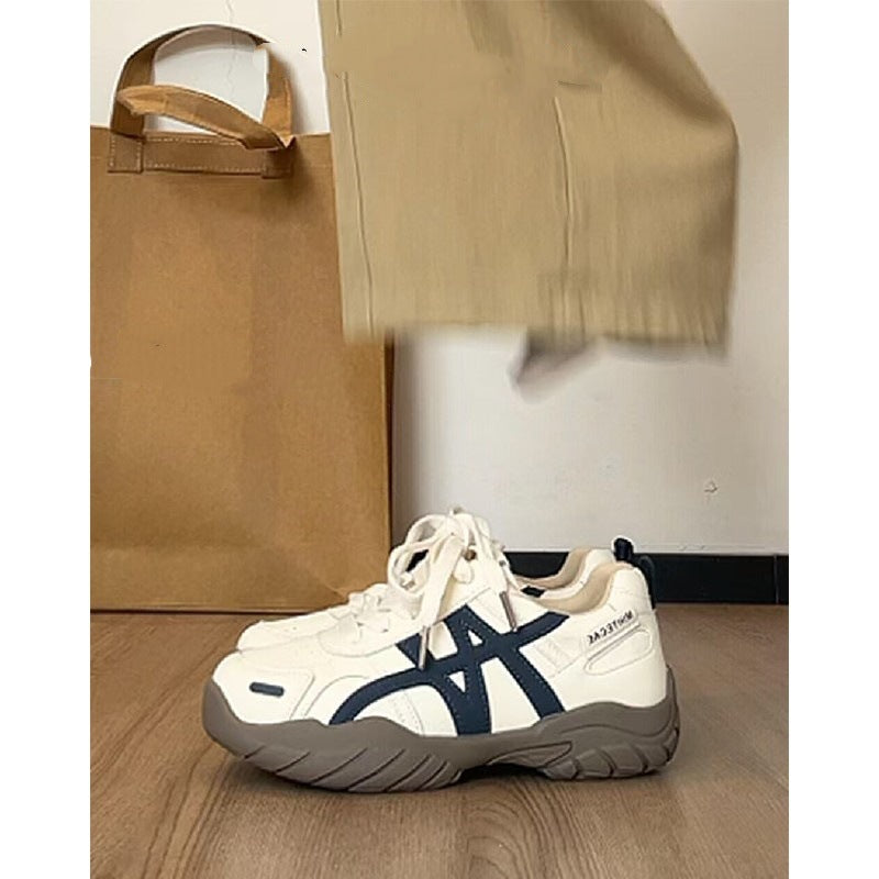 Damen Sportliche Sneakers mit rutschfester Sohle und atmungsaktivem Obermaterial EB