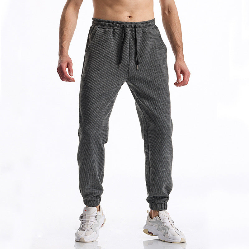 Herren bequeme Sporthose mit elastischem Bund und modernen Seitentaschen EB