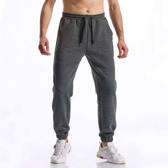 Herren bequeme Sporthose mit elastischem Bund und modernen Seitentaschen EB