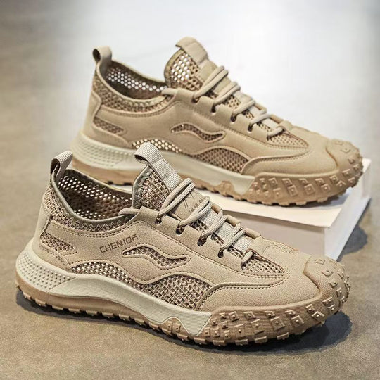 Damen Atmungsaktive Trail-Sneaker mit rutschfester Sohle und stabiler Dämpfung EB