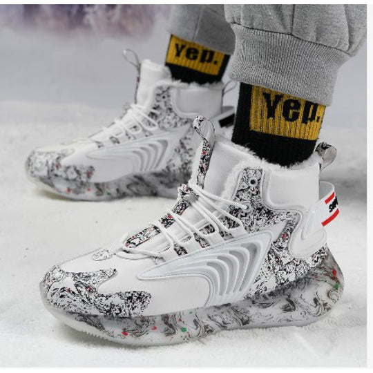 Damen Trendige High-Top Sneakers EB
