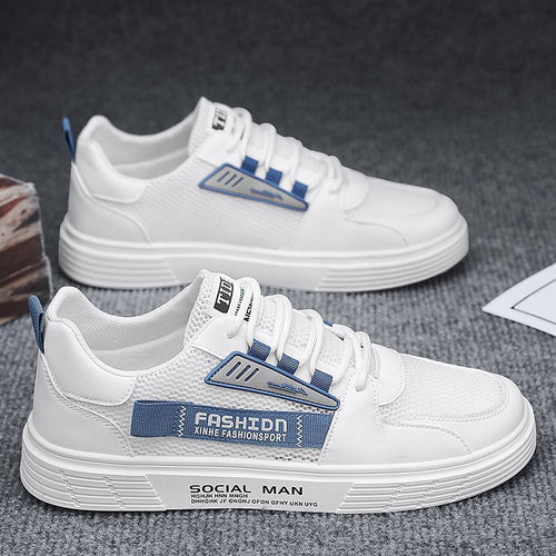Damen Leichte Sport Sneakers mit atmungsaktiver Mesh-Oberfläche und flexibler Dämpfung EB