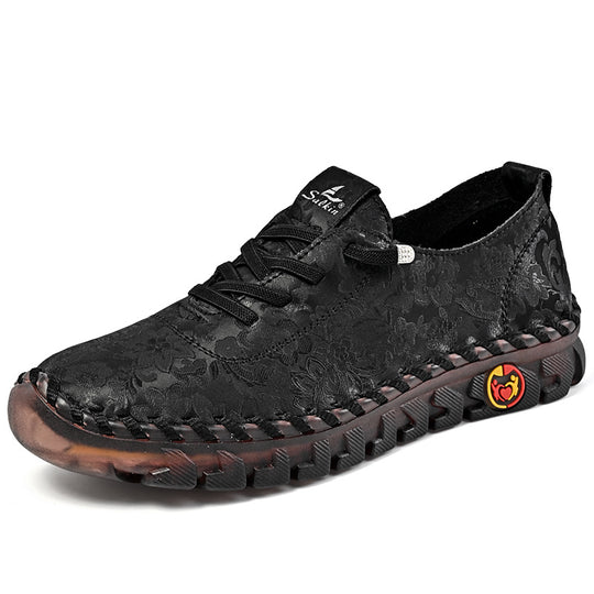 Damen Bequeme und modische Sneaker mit Blumenmuster EB