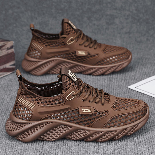 Damen Sportliche und atmungsaktive Laufschuhe mit innovativem Netzdesign EB