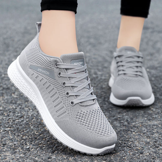 Damen Sportliche Mesh-Sneaker mit atmungsaktivem Obermaterial EB