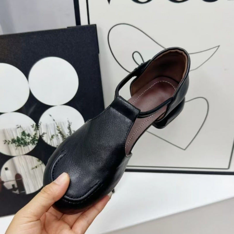 Damen Elegante Clogs mit modischem Riemendesign EB