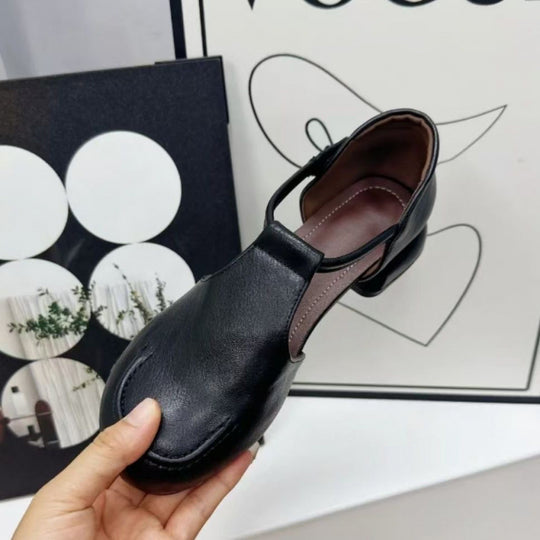 Damen Elegante Clogs mit modischem Riemendesign EB