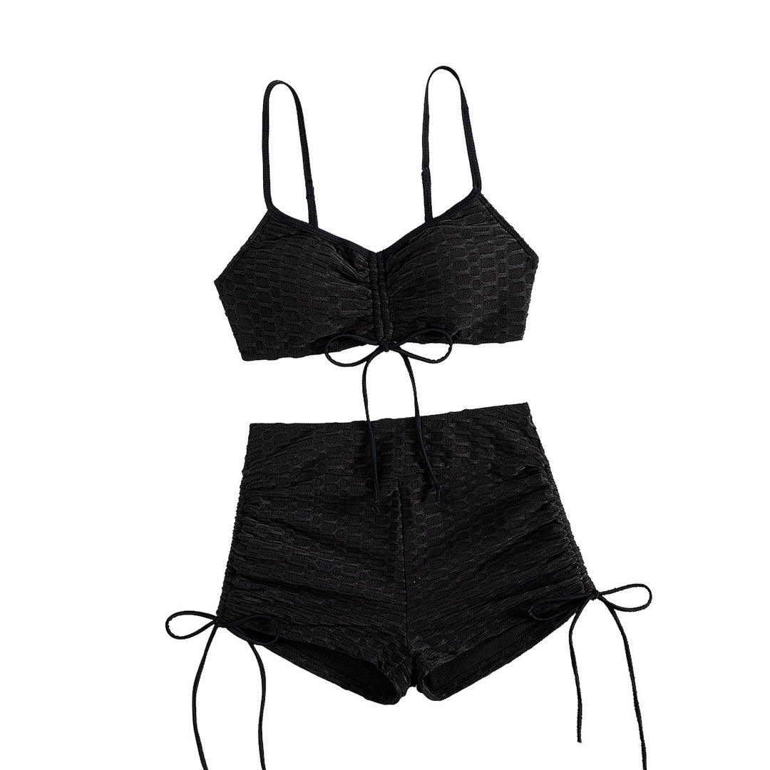 Damen Crop-Bikini-Set mit verstellbaren Trägern EB