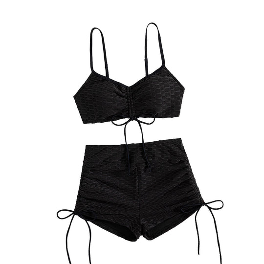 Damen Crop-Bikini-Set mit verstellbaren Trägern EB
