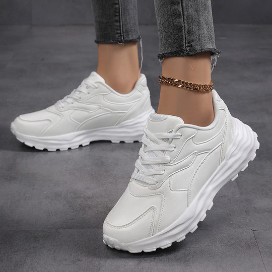 Damen Sportliche Sneaker mit federndem Dämpfungssystem und atmungsaktiver Oberfläche EB