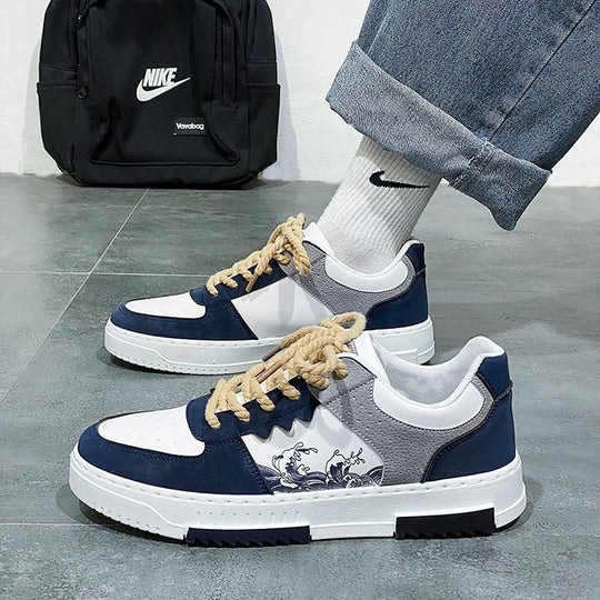 Damen modische Sneakers mit einzigartigem Design und strapazierfähigem Obermaterial EB