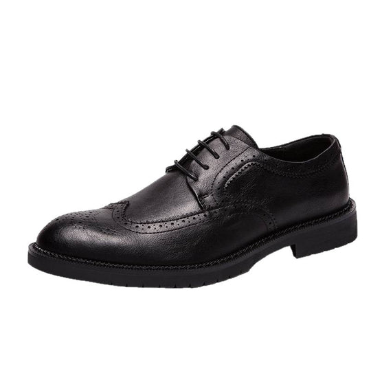 Damen Elegante und komfortable Brogues aus echtem Leder EB