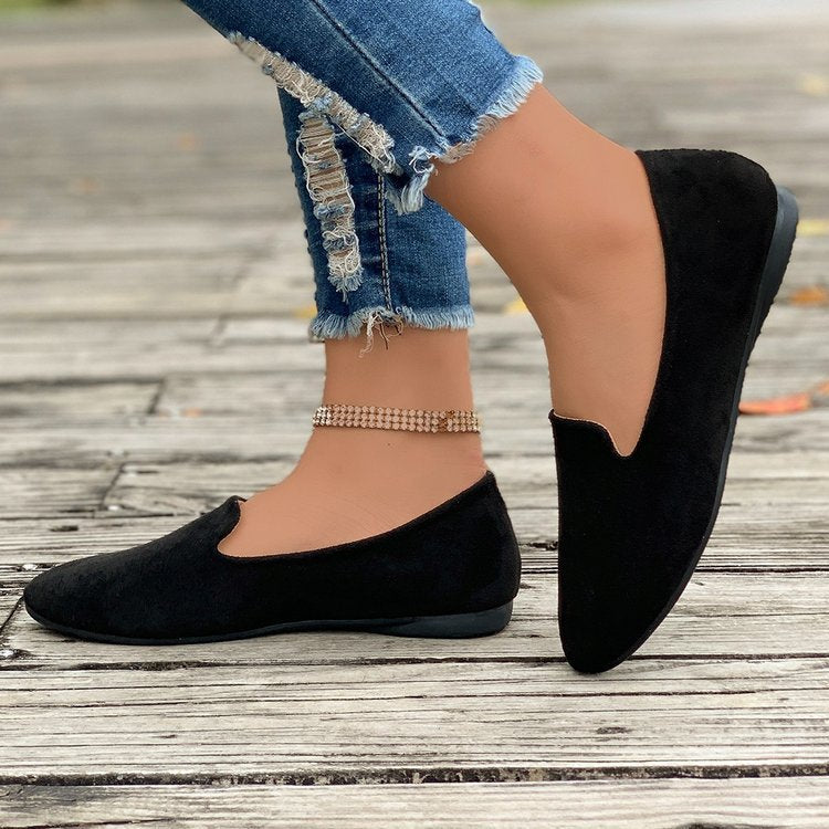 Damen Slipper mit elegantem Schnitt und bequemer Sohle EB