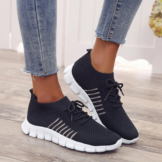 Damen Atmungsaktive und flexible Lauf-Sneaker EB