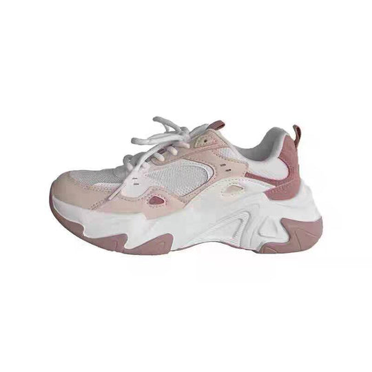 Damen Sportliche Chunky Sneaker mit atmungsaktivem Mesh und bequemer Dämpfung EB
