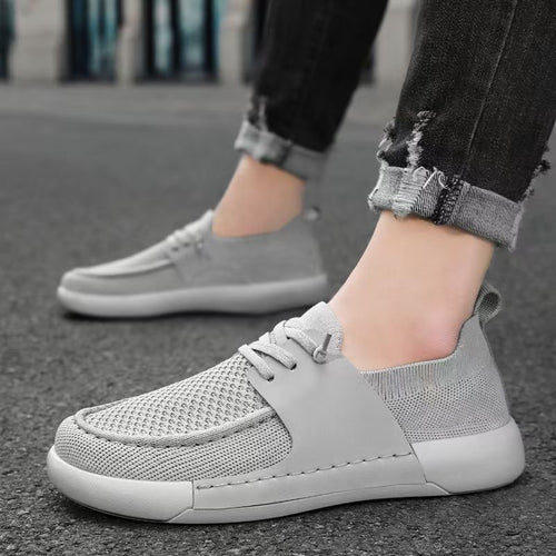 Damen Komfortable und stylische Sneaker mit atmungsaktiven Mesh-Einsätzen EB