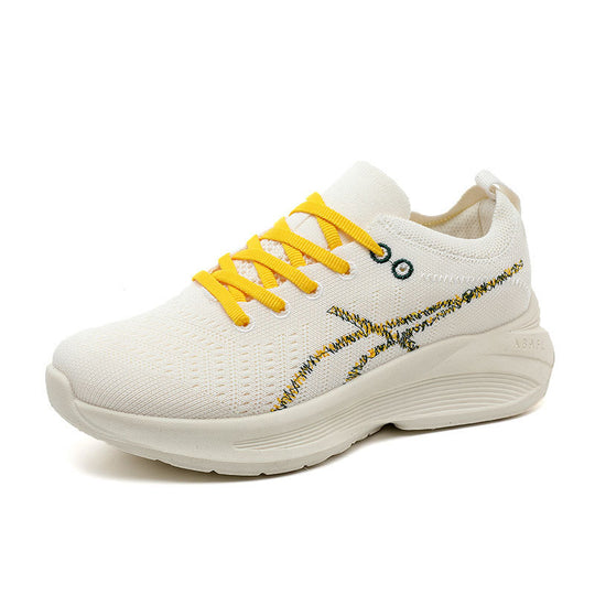 Damen Sportliche Freizeitsneaker mit atmungsaktivem Obermaterial und dämpfender Laufsohle EB