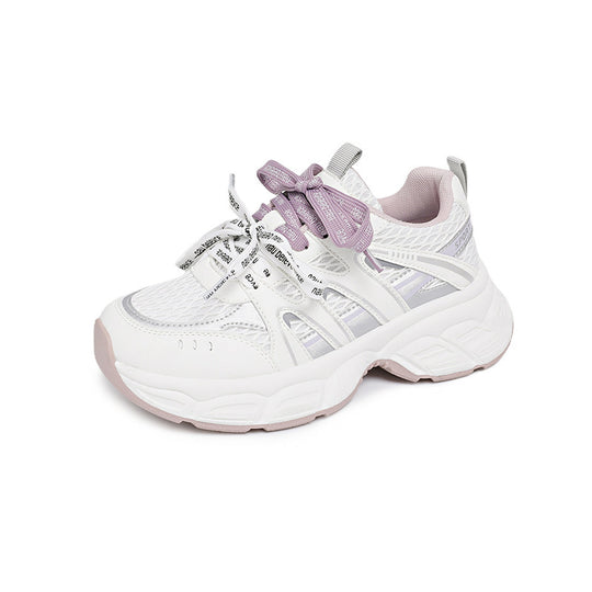 Damen Komfortable Lauf-Sneaker mit atmungsaktiver Netz-Oberfläche und dämpfender Sohle EB