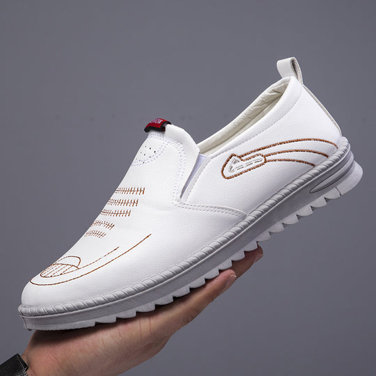 Herren Halbschuhe mit komfortabler Fußbettgestaltung EB