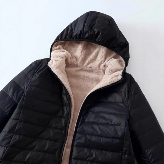 Damen gesteppte Winterjacke EB